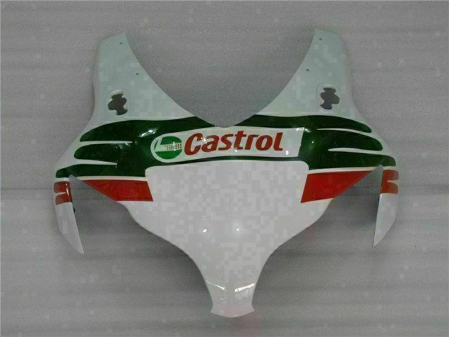 Descuento Carenados Moto Honda CBR1000RR 2008-2011 - Blanco Rojo Verde Castrol
