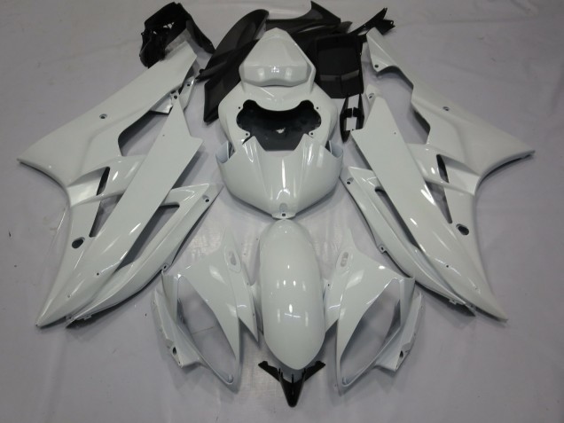 Descuento Carenados Moto Yamaha R6 2006-2007 - Blanco Brillante