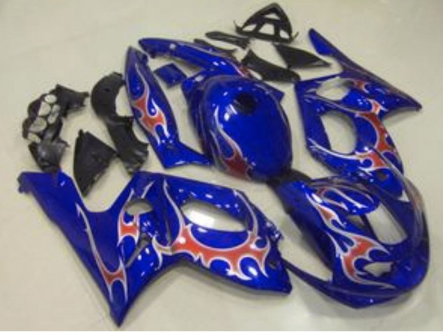 Descuento Carenados Moto Yamaha YZF600R Thundercat 1996-2007 - Azul Rojo