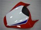 Descuento Carenado Moto Honda CBR1000RR 2012-2016 - Blanco Rojo Azul
