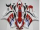 Descuento Carenado Moto Honda CBR1000RR 2012-2016 - Blanco Rojo Azul