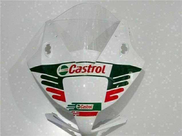 Descuento Carenado Moto Honda CBR1000RR 2012-2016 - Blanco Rojo Verde Castrol