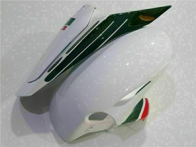 Descuento Carenado Moto Honda CBR1000RR 2012-2016 - Blanco Rojo Verde Castrol