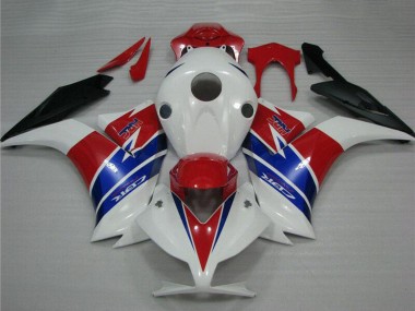 Descuento Carenados Moto Honda CBR1000RR 2012-2016 - Blanco Rojo Azul Negro Mate