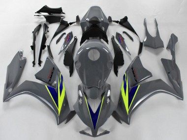 Descuento Carenados Moto Honda CBR1000RR 2012-2016 - Nardo Gris Azul Fluo Amarillo