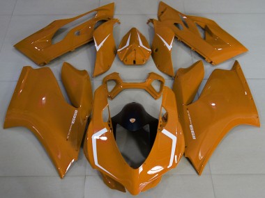 Descuento Carenados Moto Ducati 1199 2011-2014 - Brown Blanco