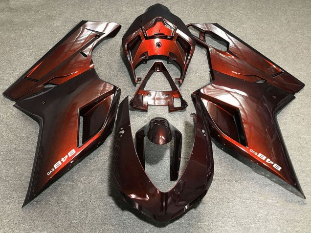 Descuento Carenados Moto Ducati 848 2007-2014 - Rojo