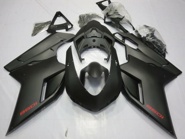 Descuento Carenado Moto Ducati 1098 2007-2014 - Negro Mate