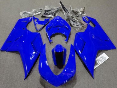 Descuento Carenados Moto Ducati 1098 2007-2014 - Azul Brillante Plain
