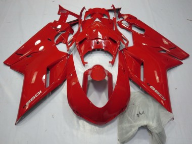Descuento Carenados Moto Ducati 1098 2007-2014 - Rojo