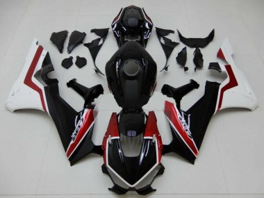 Descuento Carenado Moto Honda CBR1000RR 2017-2023 - Blanco Rojo Negro Brillante