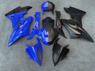 Descuento Carenados Moto BMW S1000RR 2015-2016 - Azul Negro Mate Dividir