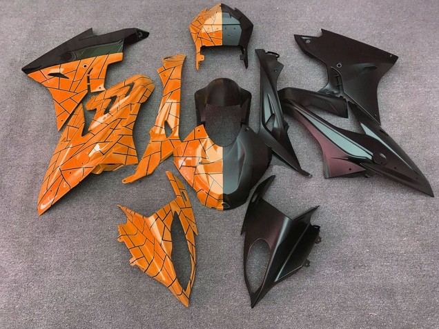 Descuento Carenados Moto BMW S1000RR 2015-2016 - Naranja Negro Mate Dividir