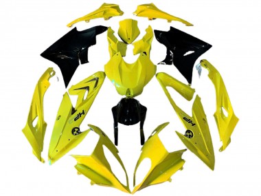 Descuento Carenados Moto BMW S1000RR 2009-2014 - Amarillo Negro Brillante HP
