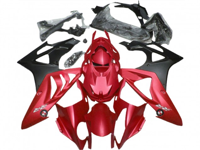 Descuento Carenado Moto BMW S1000RR 2009-2014 - Rojo Negro Mate