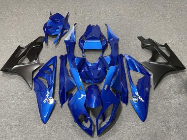 Descuento Carenados Moto BMW S1000RR 2009-2014 - Azul Negro Mate