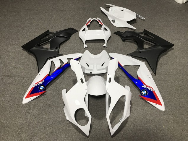 Descuento Carenados Moto BMW S1000RR 2009-2014 - Blanco Rojo Azul Negro Mate
