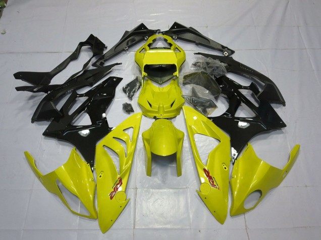 Descuento Carenados Moto BMW S1000RR 2009-2014 - Amarillo Negro Brillante