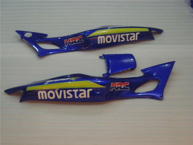Descuento Carenados Moto Honda CBR600 F3 1995-1996 - Azul Verde Amarillo MoviStar Rojo Castrol