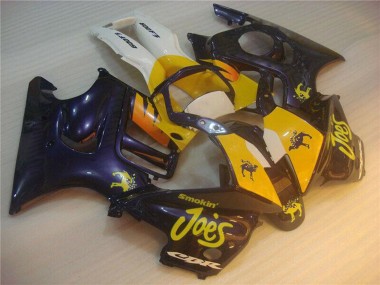 Descuento Carenados Moto Honda CBR600 F3 1995-1996 - Azul Amarillo Joes