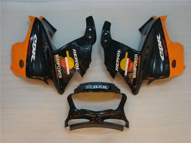 Descuento Carenados Moto Honda CBR600 F3 1995-1996 - Naranja Blanco Rojo Negro Brillante Repsol