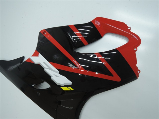 Descuento Carenado Moto Honda CBR600 F4i 2001-2003 - Rojo Negro Brillante