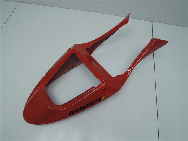 Descuento Carenado Moto Honda CBR600 F4i 2001-2003 - Rojo Negro Brillante