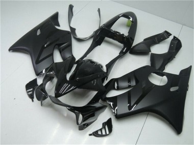 Descuento Carenados Moto Honda CBR600 F4i 2001-2003 - Negro Brillante Negro Mate