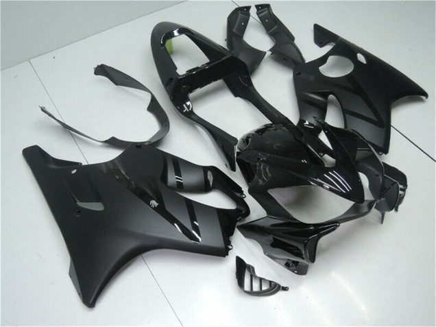 Descuento Carenados Moto Honda CBR600 F4i 2001-2003 - Negro Brillante Negro Mate