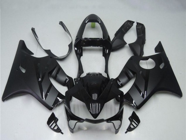 Descuento Carenados Moto Honda CBR600 F4i 2001-2003 - Negro Brillante Negro Mate