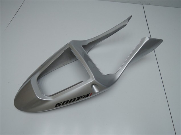 Descuento Carenado Moto Honda CBR600 F4i 2001-2003 - Plata Negro Brillante