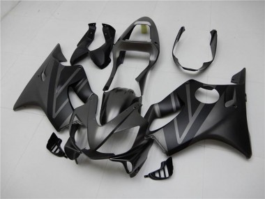 Descuento Kits Carenado Moto Honda CBR600 F4i 2001-2003 - Negro Mate Gris