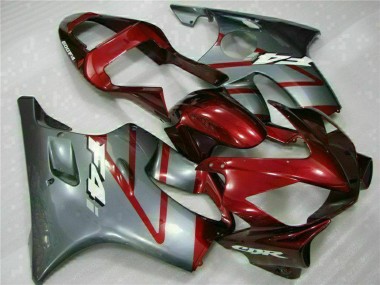 Descuento Kits Carenado Moto Honda CBR600 F4i 2001-2003 - Plata Rojo