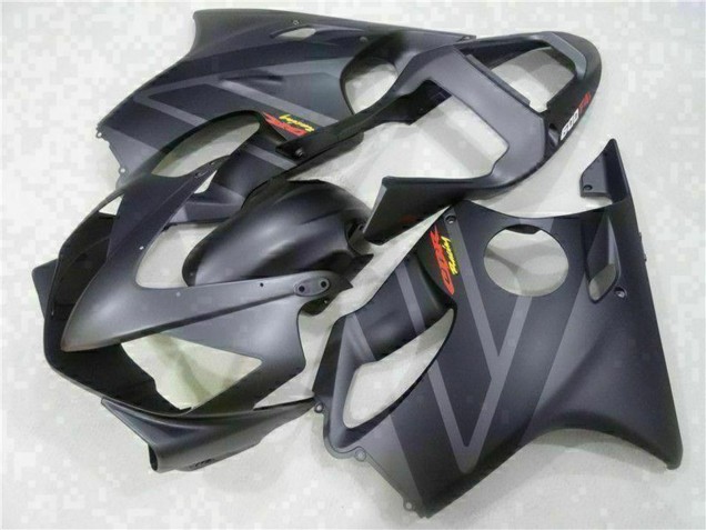 Descuento Carenado Moto Honda CBR600 F4i 2001-2003 - Negro Mate Gris