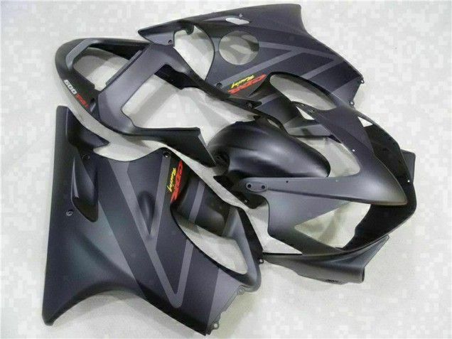 Descuento Carenado Moto Honda CBR600 F4i 2001-2003 - Negro Mate Gris