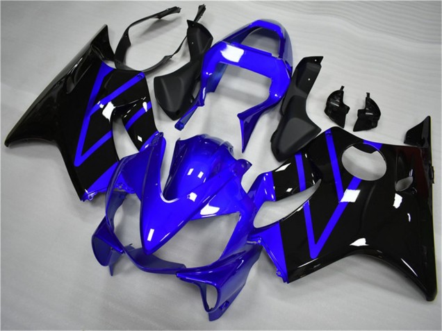 Descuento Carenado Moto Honda CBR600 F4i 2001-2003 - Azul Negro Brillante