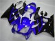 Descuento Carenado Moto Honda CBR600 F4i 2001-2003 - Azul Negro Brillante