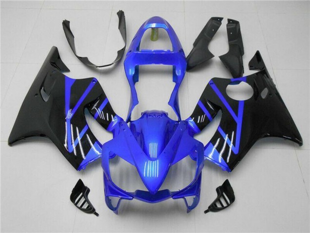 Descuento Carenado Moto Honda CBR600 F4i 2001-2003 - Azul Negro Brillante