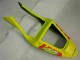 Descuento Carenados Moto Honda CBR600 F4i 2001-2003 - Amarillo Naranja Negro Brillante Rossi 46