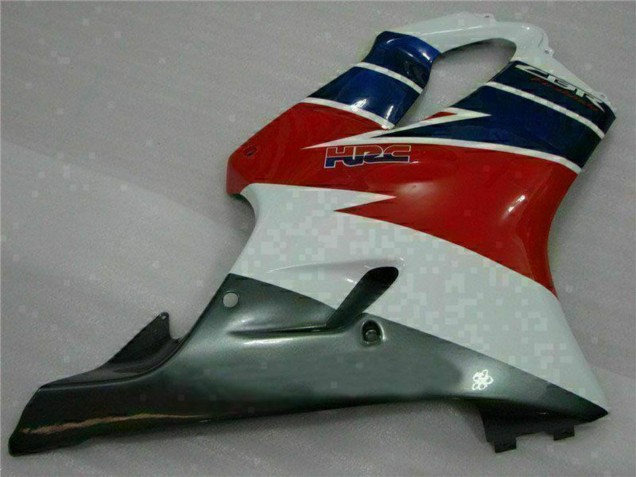Descuento Carenado Moto Honda CBR600 F4i 2001-2003 - Blanco Rojo Azul Negro