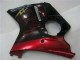 Descuento Carenados Moto ABS Honda CBR1100XX Blackbird 1996-2007 - Negro Brillante Rojo Llama