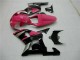 Descuento Carenados Moto Suzuki GSXR 600/750 2001-2003 - Rosa Plata Negro Brillante