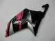 Descuento Carenados Moto Suzuki GSXR 600/750 2001-2003 - Rosa Plata Negro Brillante