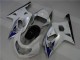 Descuento Carenados Moto Suzuki GSXR 600/750 2001-2003 - Blanco Plata Azul Negro