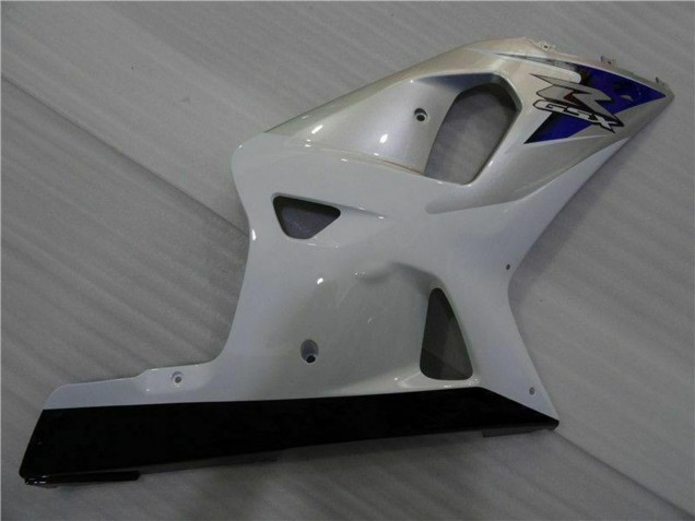 Descuento Carenados Moto Suzuki GSXR 600/750 2001-2003 - Blanco Plata Azul Negro