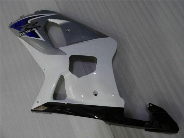 Descuento Carenados Moto Suzuki GSXR 600/750 2001-2003 - Blanco Plata Azul Negro