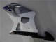 Descuento Carenados Moto Suzuki GSXR 600/750 2001-2003 - Blanco Plata Azul Negro
