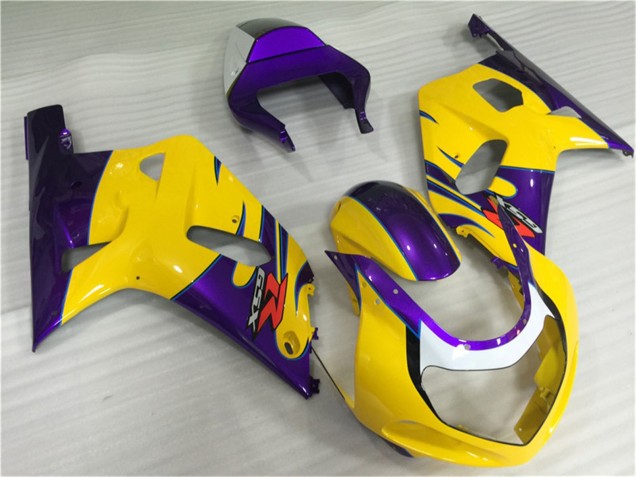 Descuento Carenados Moto Suzuki GSXR 600/750 2001-2003 - Amarillo Púrpura