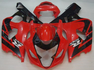 Descuento Carenados Moto Suzuki GSXR 600/750 2004-2005 - Rojo Negro