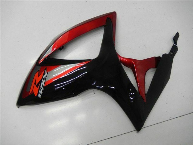 Descuento Carenado Moto Suzuki GSXR 600/750 2006-2007 - Rojo Negro Brillante
